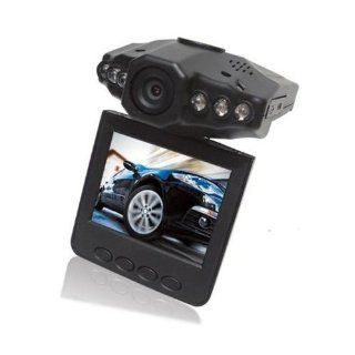 SODIAL(Wz.) 2,5 Zoll HD Auto LED IR KFZ DVR Strasse Dash Video Kamera Rekorder Verkehr Armaturenbrett Camcorder mit LCD 270 Grad Drehung Navigation & Car HiFi