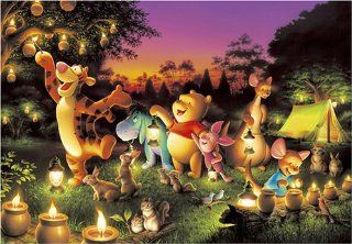 Tenyo Japan Jigsaw Puzzle D 1000 270 Disney Winnie the pooh (1000 Pieces) (japan import) Spielzeug