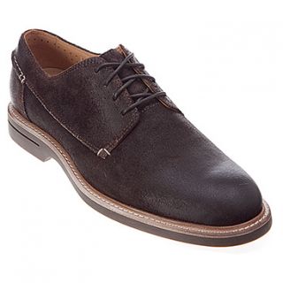 Sperry Top Sider Gold Cup Oxford Plain Toe  Men's   Dark Brown Suede