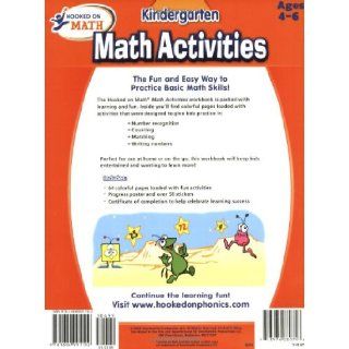 Hooked on Math Kindergarten Math Activities Workbook Hooked On Phonics. 9781604991192  Children's Books