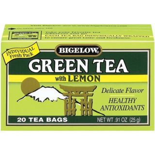 Bigelow Green Tea with Lemon   20 Bags