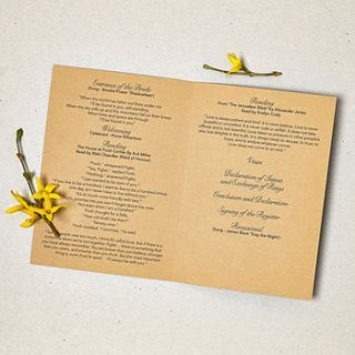 rustic style wedding invitation by doodlelove