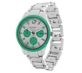 Isaac Mizrahi Live Colorful Chronograph Bracelet Watch —