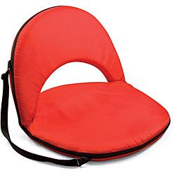 Picnic Time Oniva Portable Red Recreation Recliner