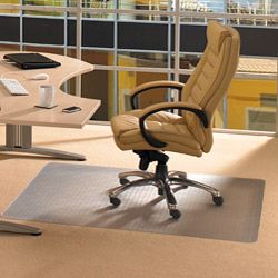 Floortex Cleartex Advantagemat Clear Pvc Chair Mat (46 X 60) For Carpet