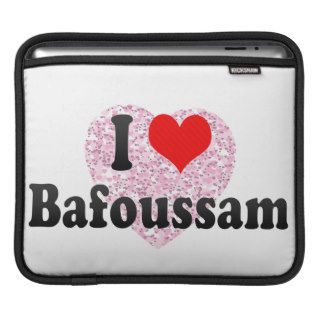 I Love Bafoussam, Cameroon iPad Sleeves