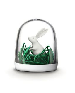 bunny in the field paper clip holder by kiki's gifts and homeware