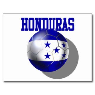Honduras Los Catrachos soccer fans gifts Postcard