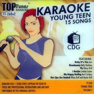 Top Tunes Karaoke CD+G Young Teen Vol. 4 TT 260 v2 Music