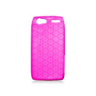 Motorola Electrify 2 XT881 Pink Flex Transparent Cover Case Cell Phones & Accessories