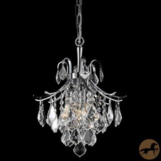 Christopher Knight Home Crystal Chrome 3 light 64931 Collection Chandelier