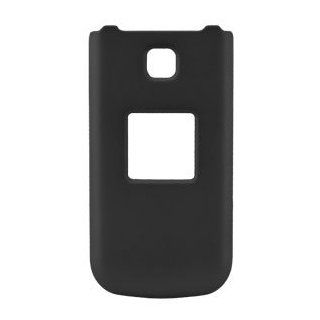 Premium Rubberized Black Snap On Cover for Samsung Chrono SCH R261 Cell Phones & Accessories