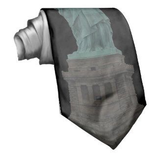 Statue of Liberty Tie NY City Souvenir Necktie