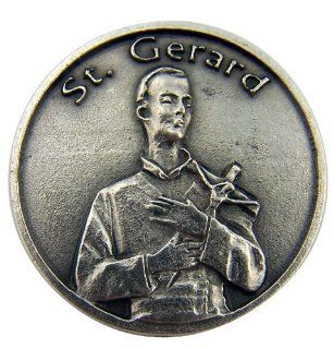 Religious Catholic Gift Saint St Gerard Patron Expectant Mothers Pregnancy Pocket Token Keepsake Coin   Hobby Coin Collecting Products