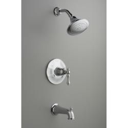 Kohler K t13492 4 cp Polished Chrome Kelston Rite temp Pressure balancing Bath And Shower Faucet Trim