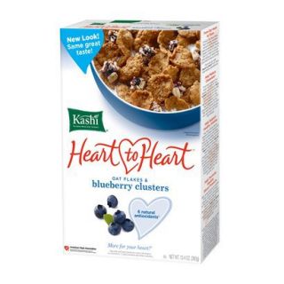 Kashi Heart To Heart Wild Blueberry Clusters Cer