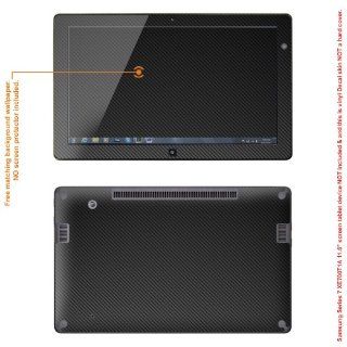 Matte Decal Skin Sticker (Matte finish) for Samsung Series 7 XE700T1A with 11.6" screen tablet case cover MAT_S7_Slate 255 Computers & Accessories