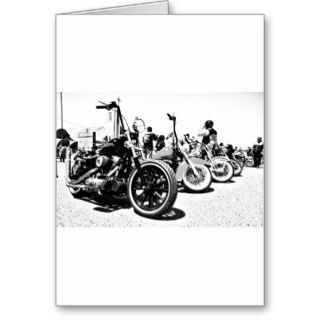 Harley Davidson Motorcycles Greeting Cards