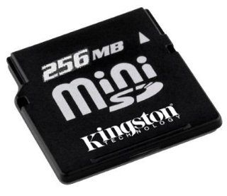 Kingston flash memory card   256 MB   miniSD ( SDM/256 ) Electronics