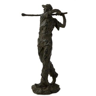 Handcrafted Argento Long Drive Golfer Figurine