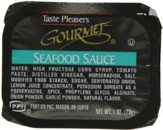 Taste Pleasers Gourmet Seafood Sauce, 1 Ounce Packages (Pack of 100)  Grocery & Gourmet Food