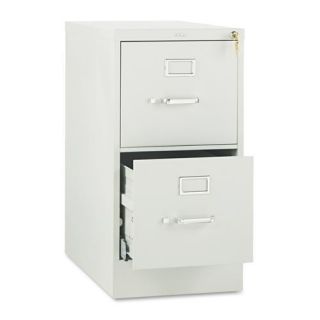 Hon 510 Series 2 drawer Full Suspension File Cabinet Light Gray