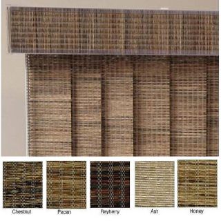 Edinborough Decorative Fabric Vertical Blinds (26 Wide X Custom Length)