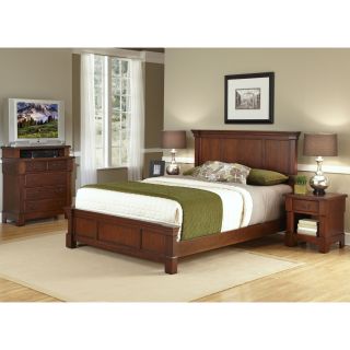 Home Styles The Aspen Collection Queen/ Full Bedroom Set Brown Size Queen