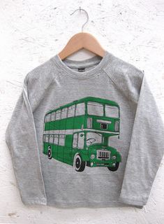 bristol m shed bus, long sleeve t shirt by rolfe&wills
