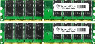 2GB (2X1GB) DDR NEMIX RAM Memory 266MHz PC2100 DESKTOP DIMM 184 PIN for PC MAC Computers & Accessories