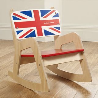 royal baby cambridge wooden rocking chair by millhouse
