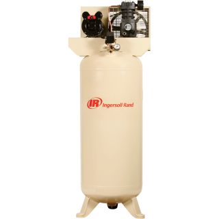 Ingersoll Rand Electric Stationary Air Compressor — 3 HP, 10.3 CFM @ 135 PSI, 230 Volt, Model# SS3L3