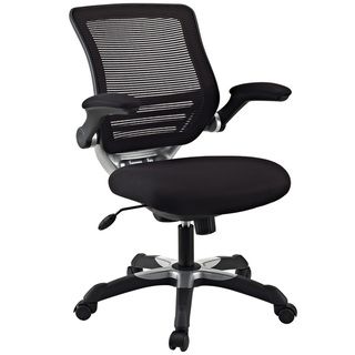 Comfort Flex Mid back Office Task Chair with Mesh Back and Mesh Fabric Seat Modway Ergonomic Chairs