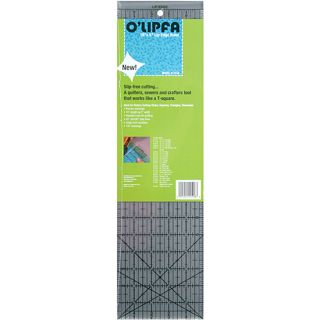 Olipfa Plastic Craft Ruler With Lip Edge