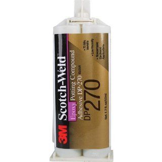 3M Dp 270 Clear Scotch Weld Epoxy Adhesive, Translucent, 1.7 Oz
