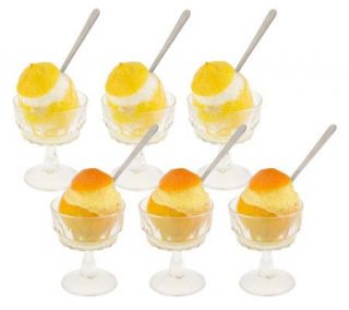 Bindi Frozen Desserts (6) Lemon&Orange Fruit Sorbets in Fruit Shell —