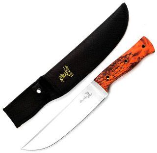 Elk Ridge ER 271OC Outdoor Fixed Blade Knife 15 Inch Overall  Hunting Knives  Sports & Outdoors