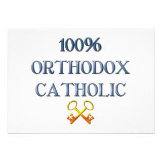 100% Orthodox Catholic Custom Invitations