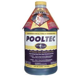 Pooltec Fall/ Winter Algaecide, Clarifier, And Non chlorine Pool Treatment