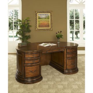 Winsome Executive Desk Complete with Keyboard Pullout