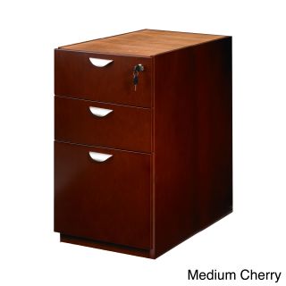 Mayline Mayline Mira Wood Veneer Box/box/file Pedestal For Desk Cherry Size Legal