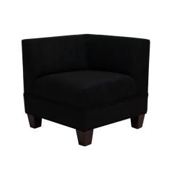 Makenzie Black Corner Chair