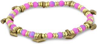 Vanessa Mooney Mars Pink Dagger Stretch Bracelet Jewelry