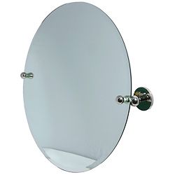 Round Beveled edge Bathroom Tilt Wall Mirror
