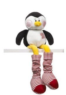 Penguin Plush Stuffed Animal   Ganz Leg A Longs Penguin Toys & Games