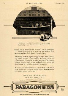 1920 Ad Paragon Gear Works Red Crown II Standard Oil   Original Print Ad  
