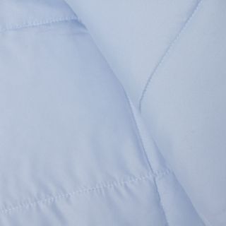 Lcm Home Microfiber Down Alternative Blanket Blue Size Twin