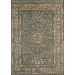 Preston Blue Tabriz Rug (710 X 910)