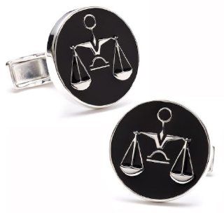 Ravi Ratan Sterling Scales of Justice Cufflinks (RR 266) Jewelry