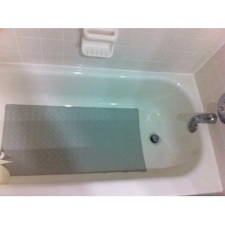 Large Rubber Safety Mat   White   Bath Mat